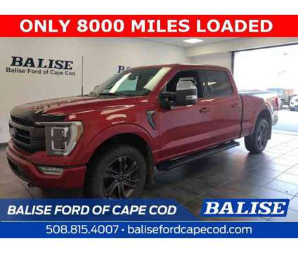 2022 Ford F-150 Lariat is a Red 2022 Ford F-150 Lariat Car for Sale in Hyannis MA