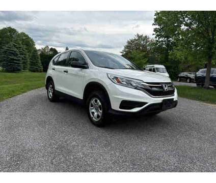 2016 Honda CR-V LX is a White 2016 Honda CR-V LX SUV in Saratoga Springs NY