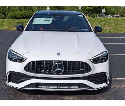 2024 Mercedes-Benz C-Class C 43 AMG is a White 2024 Mercedes-Benz C Class C43 Car for Sale in Wilkes Barre PA