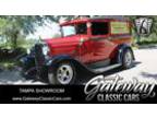 1931 Ford Model A Delivery Red w/black fenders 1931 Ford Model A 350 CI V8