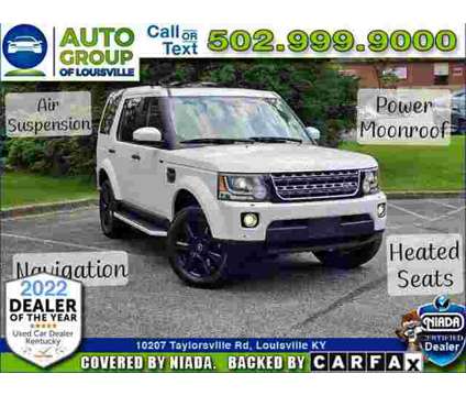 2015 Land Rover LR4 for sale is a White 2015 Land Rover LR4 Car for Sale in Louisville KY