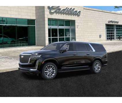 2024 Cadillac Escalade ESV Premium is a Black 2024 Cadillac Escalade ESV Premium SUV in Albany NY