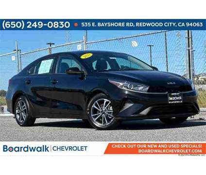 2022 Kia Forte LXS is a Black 2022 Kia Forte LX Sedan in Redwood City CA