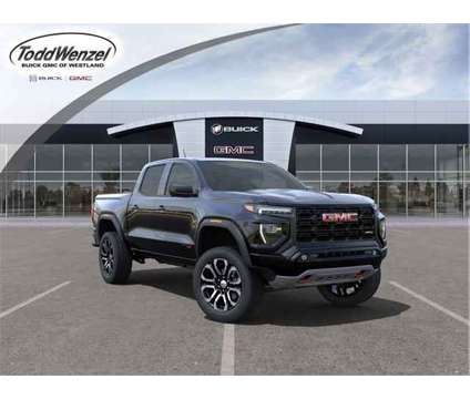 2024 GMC Canyon AT4 is a Black 2024 GMC Canyon Truck in Westland MI