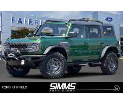 2024 Ford Bronco Everglades is a Green 2024 Ford Bronco SUV in Fairfield CA