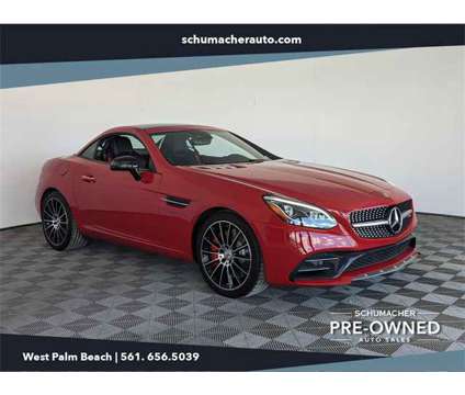 2017 Mercedes-Benz SLC SLC 43 AMG Base is a Red 2017 Mercedes-Benz SLC Convertible in West Palm Beach FL