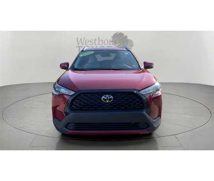 2022 Toyota Corolla Cross LE is a Red 2022 Toyota Corolla LE SUV in Westborough MA