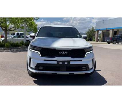 2023 Kia Sorento Hybrid SX Prestige is a White 2023 Kia Sorento SX Hybrid in Colorado Springs CO