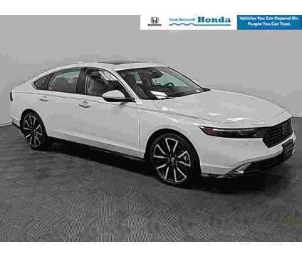2024 Honda Accord Hybrid Touring is a Silver, White 2024 Honda Accord Hybrid Touring Hybrid in Enterprise AL