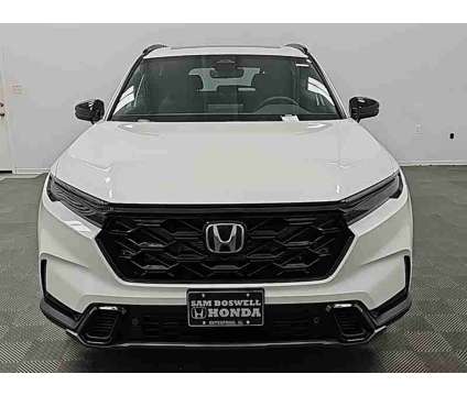 2025 Honda CR-V Hybrid Sport-L is a Silver, White 2025 Honda CR-V Hybrid in Enterprise AL