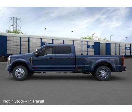 2024 Ford F-450SD Platinum DRW is a Blue 2024 Ford F-450 Platinum Truck in Canfield OH