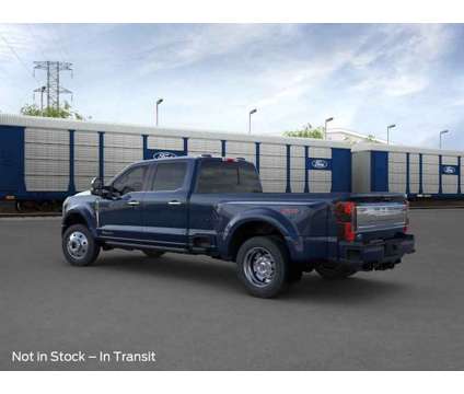 2024 Ford F-450SD Platinum DRW is a Blue 2024 Ford F-450 Platinum Truck in Canfield OH