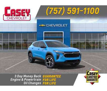 2024 Chevrolet Trax 1RS is a Blue 2024 Chevrolet Trax SUV in Newport News VA