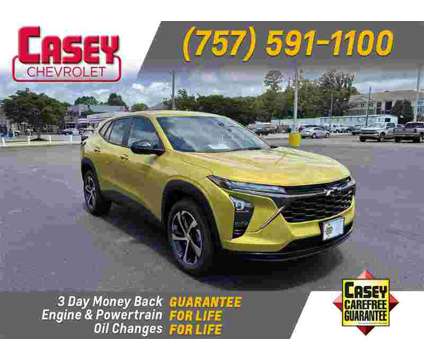 2024 Chevrolet Trax 1RS is a Yellow 2024 Chevrolet Trax SUV in Newport News VA