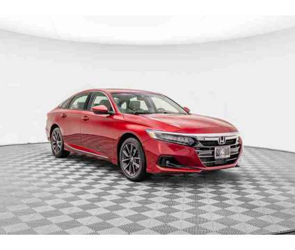 2021 Honda Accord EX-L is a Red 2021 Honda Accord EX-L Sedan in Barrington IL