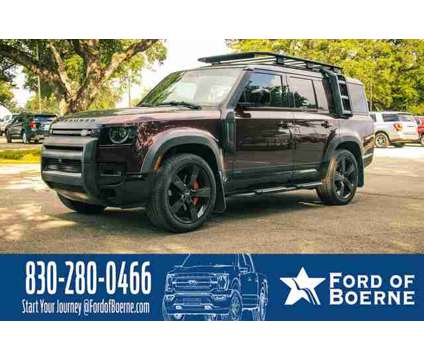2023 Land Rover Defender 130 X is a Red 2023 Land Rover Defender 110 Trim SUV in Boerne TX