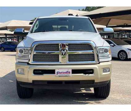 2014 Ram 3500 Longhorn is a White 2014 RAM 3500 Model Longhorn Truck in Granbury TX