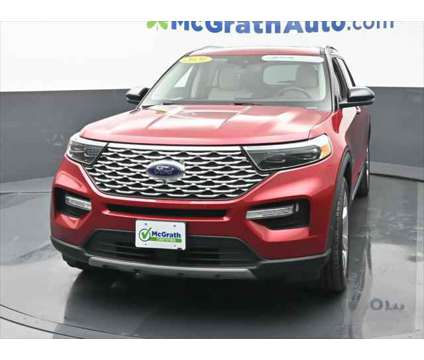 2020 Ford Explorer Platinum is a Red 2020 Ford Explorer Platinum SUV in Dubuque IA