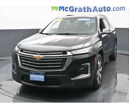 2023 Chevrolet Traverse AWD LT Leather is a Black 2023 Chevrolet Traverse SUV in Dubuque IA