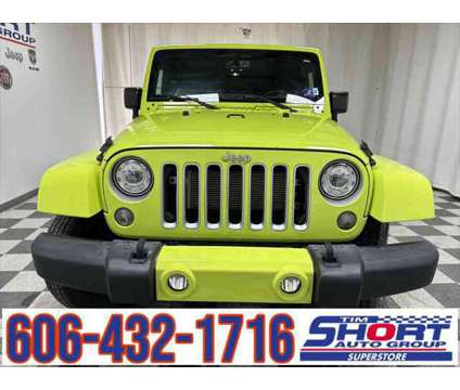 2017 Jeep Wrangler Unlimited Sahara is a 2017 Jeep Wrangler Unlimited SUV in Pikeville KY