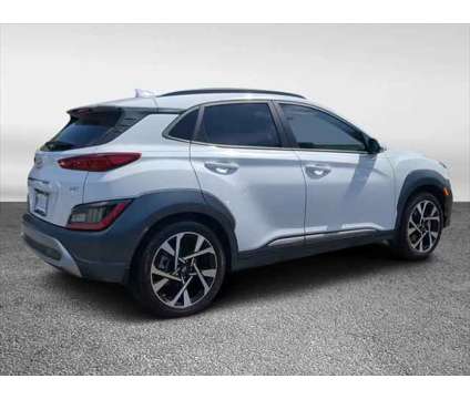2022 Hyundai Kona Limited is a White 2022 Hyundai Kona Limited SUV in Jacksonville FL