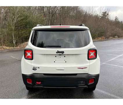 2020 Jeep Renegade Trailhawk 4X4 is a White 2020 Jeep Renegade Trailhawk SUV in Lebanon NH
