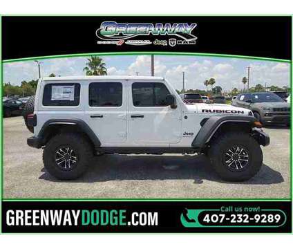 2024 Jeep Wrangler Rubicon is a White 2024 Jeep Wrangler Rubicon Car for Sale in Orlando FL