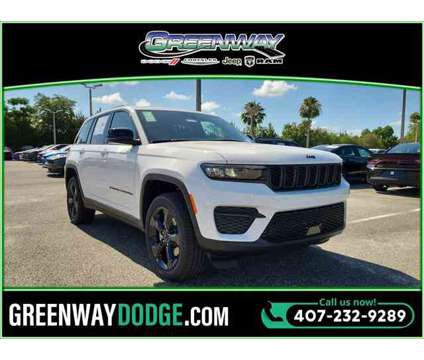 2024 Jeep Grand Cherokee Altitude is a White 2024 Jeep grand cherokee Altitude Car for Sale in Orlando FL