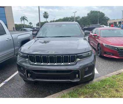 2022 Jeep Grand Cherokee Overland is a Grey 2022 Jeep grand cherokee Overland Car for Sale in Orlando FL