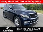 2017 Infiniti QX80 NAV/360-CAM/CAPTAINS/BOSE/REMOTE START