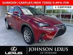 2021 Lexus NX 300 300 SUNROOF/CARPLAY/UNLIMITED MILE WARRANTY/5.99