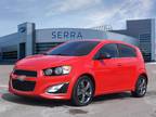 2014 Chevrolet Sonic RS Manual