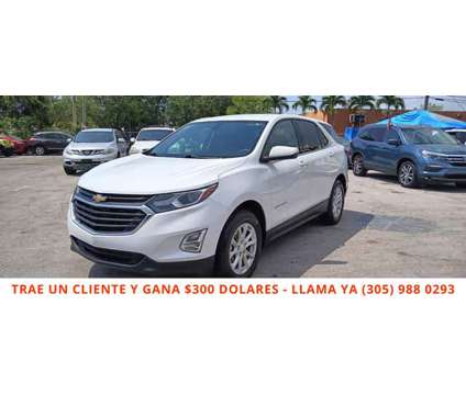 2018 Chevrolet Equinox for sale is a White 2018 Chevrolet Equinox Car for Sale in Miami FL