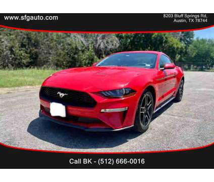 2018 Ford Mustang for sale is a Red 2018 Ford Mustang Car for Sale in Austin TX