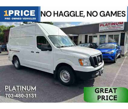 2016 Nissan NV2500 HD Cargo for sale is a White 2016 Car for Sale in Arlington VA