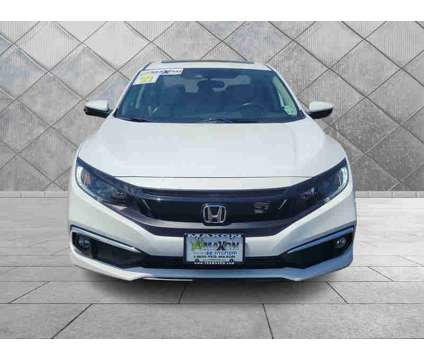 2021UsedHondaUsedCivic is a Silver, White 2021 Honda Civic Car for Sale in Union NJ