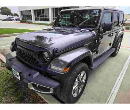 2020UsedJeepUsedWrangler Unlimited is a Grey 2020 Jeep Wrangler Unlimited Car for Sale in Lewisville TX