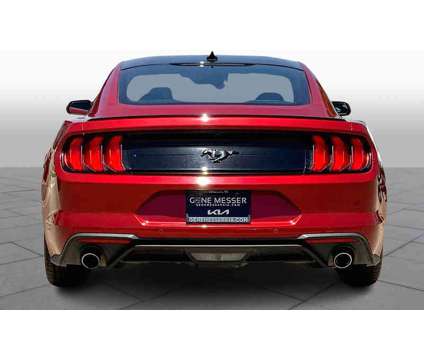 2021UsedFordUsedMustang is a Red 2021 Ford Mustang Car for Sale in Lubbock TX