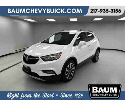 2017UsedBuickUsedEncore is a White 2017 Buick Encore Car for Sale in Clinton IL