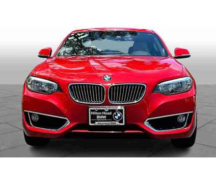 2017UsedBMWUsed2 Series is a Red 2017 Car for Sale in Bluffton SC