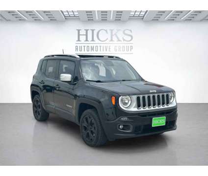 2018UsedJeepUsedRenegade is a Black 2018 Jeep Renegade Car for Sale in Robstown TX