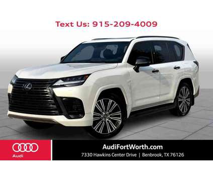2022UsedLexusUsedLX is a White 2022 Lexus LX Car for Sale in Benbrook TX