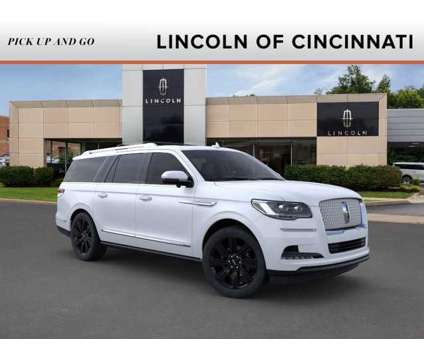 2024 Lincoln Navigator L Reserve is a White 2024 Lincoln Navigator L Reserve Car for Sale in Cincinnati OH