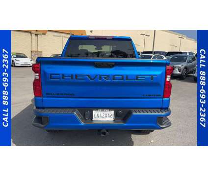 2024 Chevrolet Silverado 1500 Custom is a Blue 2024 Chevrolet Silverado 1500 Custom Car for Sale in Upland CA