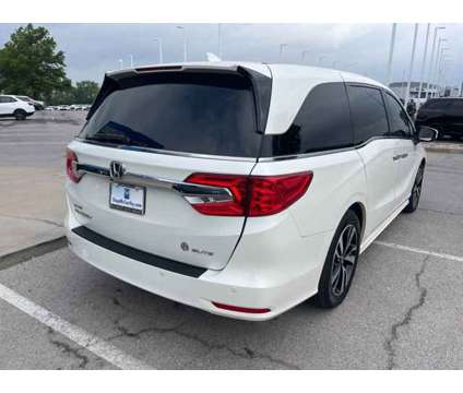 2019 Honda Odyssey Elite is a White 2019 Honda Odyssey Elite Car for Sale in Olathe KS