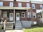 Home For Sale In Baltimore, Maryland