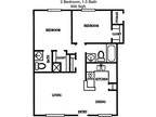 2 Floor Plan 2x2 - Oak Leaf Village, Houston, TX