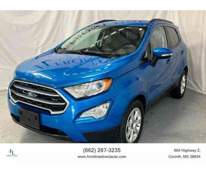 2018 Ford EcoSport for sale is a Blue 2018 Ford EcoSport Car for Sale in Corinth MS