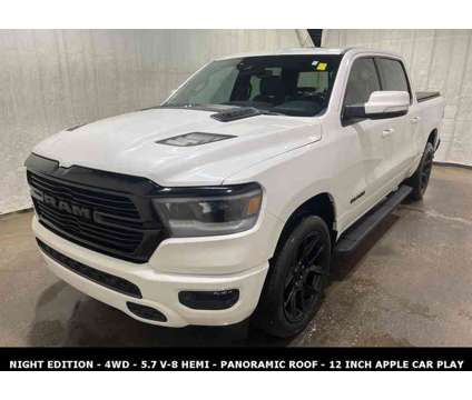 2022 Ram 1500 Sport PANORAMIC ROOF is a White 2022 RAM 1500 Model Sport Truck in Saint Charles IL