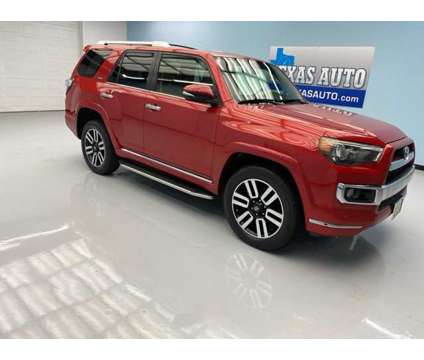 2016 Toyota 4Runner Limited is a Red 2016 Toyota 4Runner Limited SUV in Houston TX